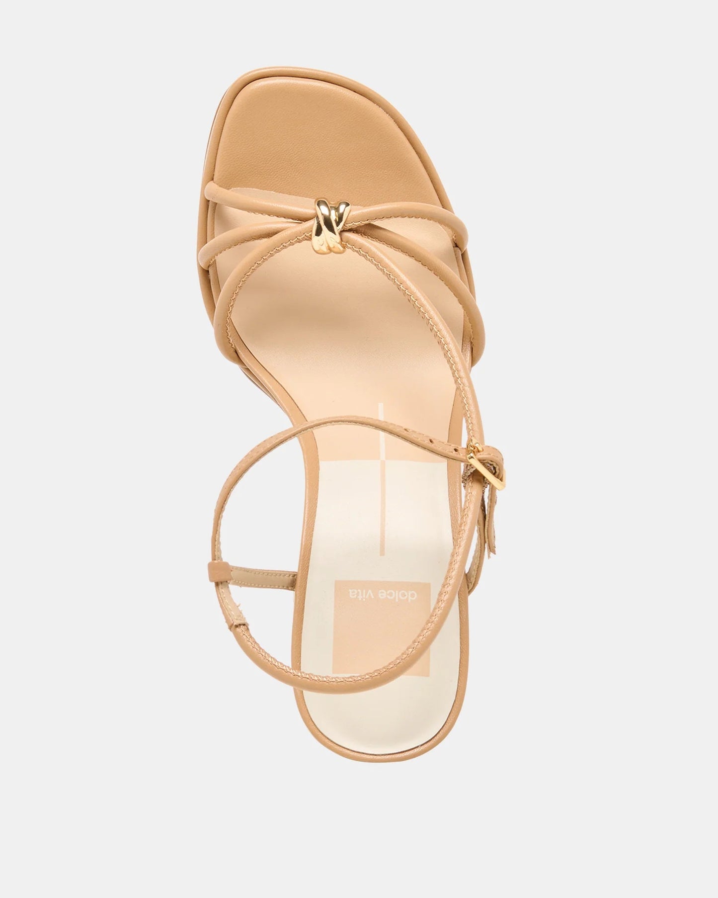 Dolce Vita Odete Heels | Light Tan Leather