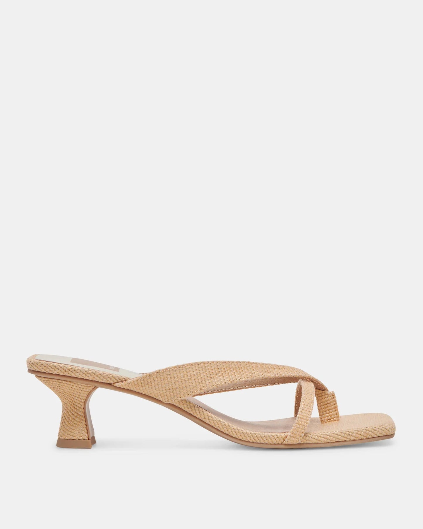 Dolce Vita Brevel Heels | Natural Raffia