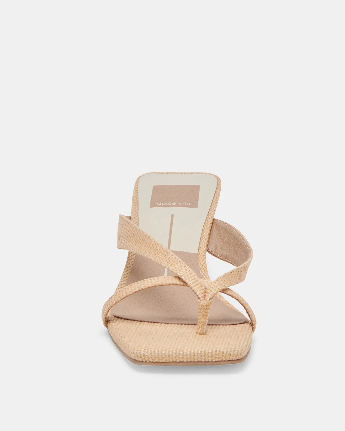 Dolce Vita Brevel Heels | Natural Raffia
