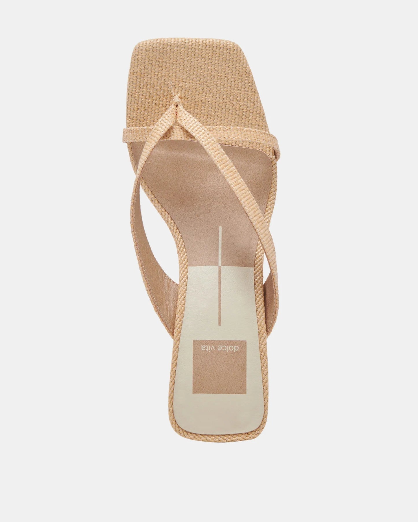 Dolce Vita Brevel Heels | Natural Raffia