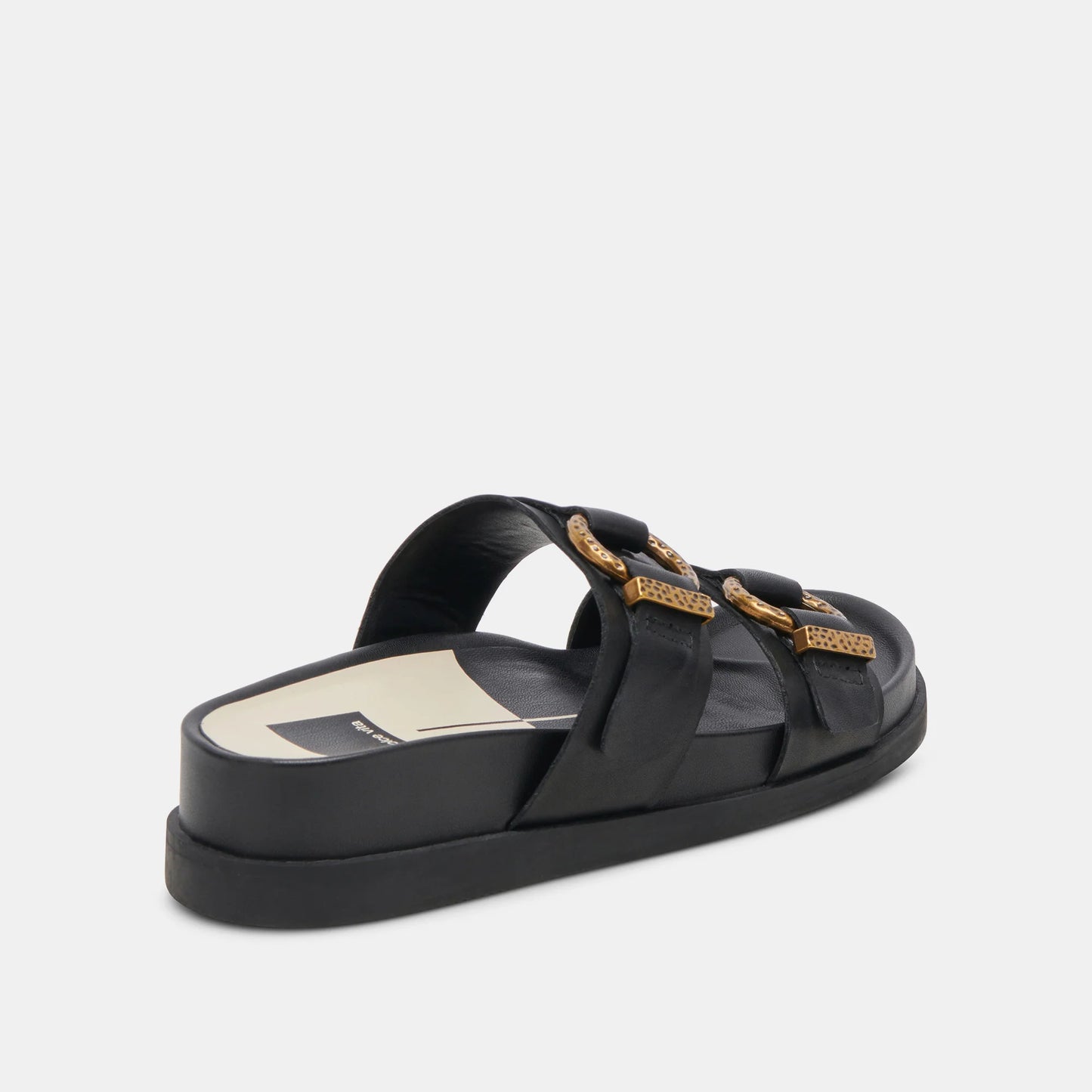 Dolce Vita Soya Sandals Black Leather