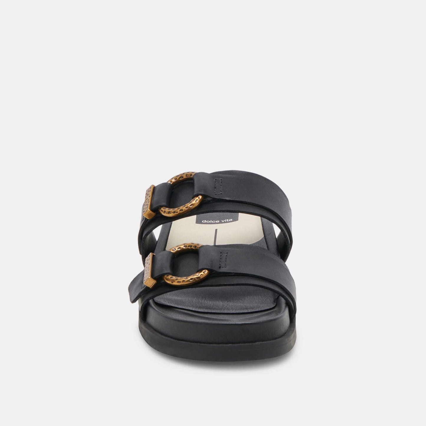 Dolce Vita Soya Sandals Black Leather