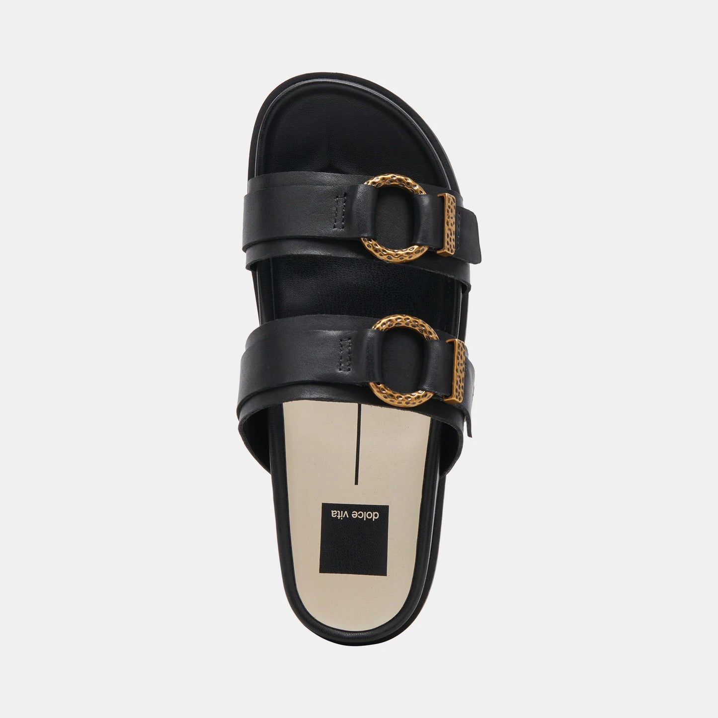 Dolce Vita Soya Sandals Black Leather