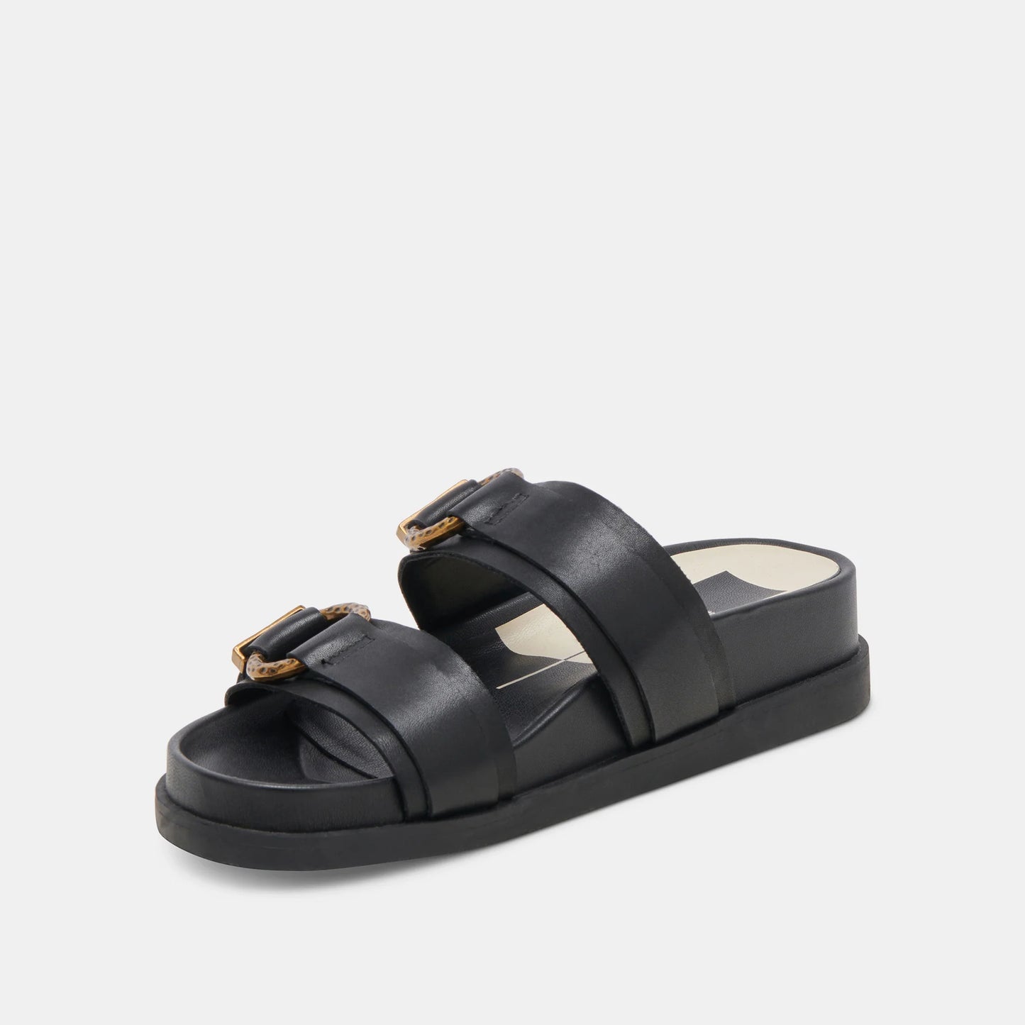 Dolce Vita Soya Sandals Black Leather