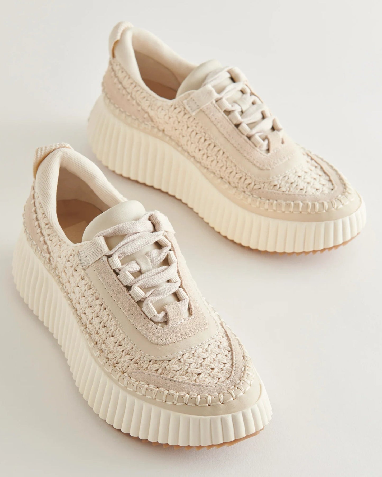 Dolce Vita Dolen Sneakers Sandstone Knit