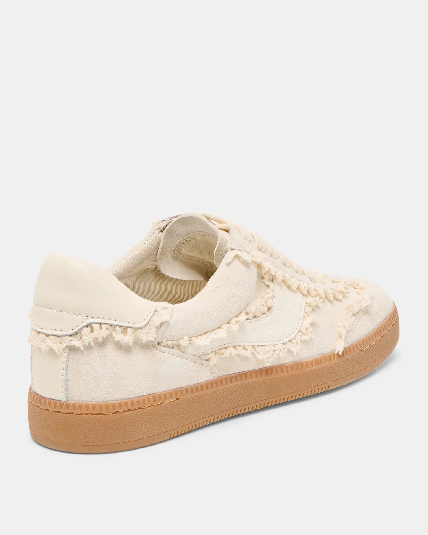 Dolce Vita Notice Lace Sneakers | Ivory Suede
