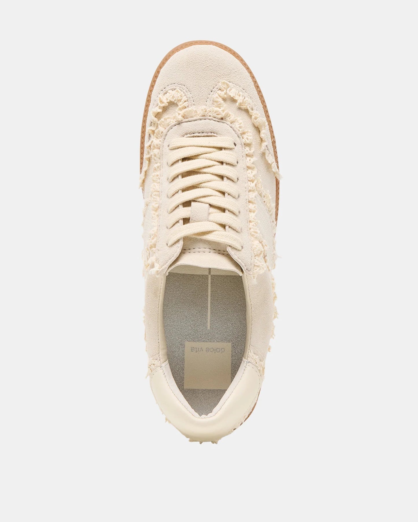 Dolce Vita Notice Lace Sneakers | Ivory Suede