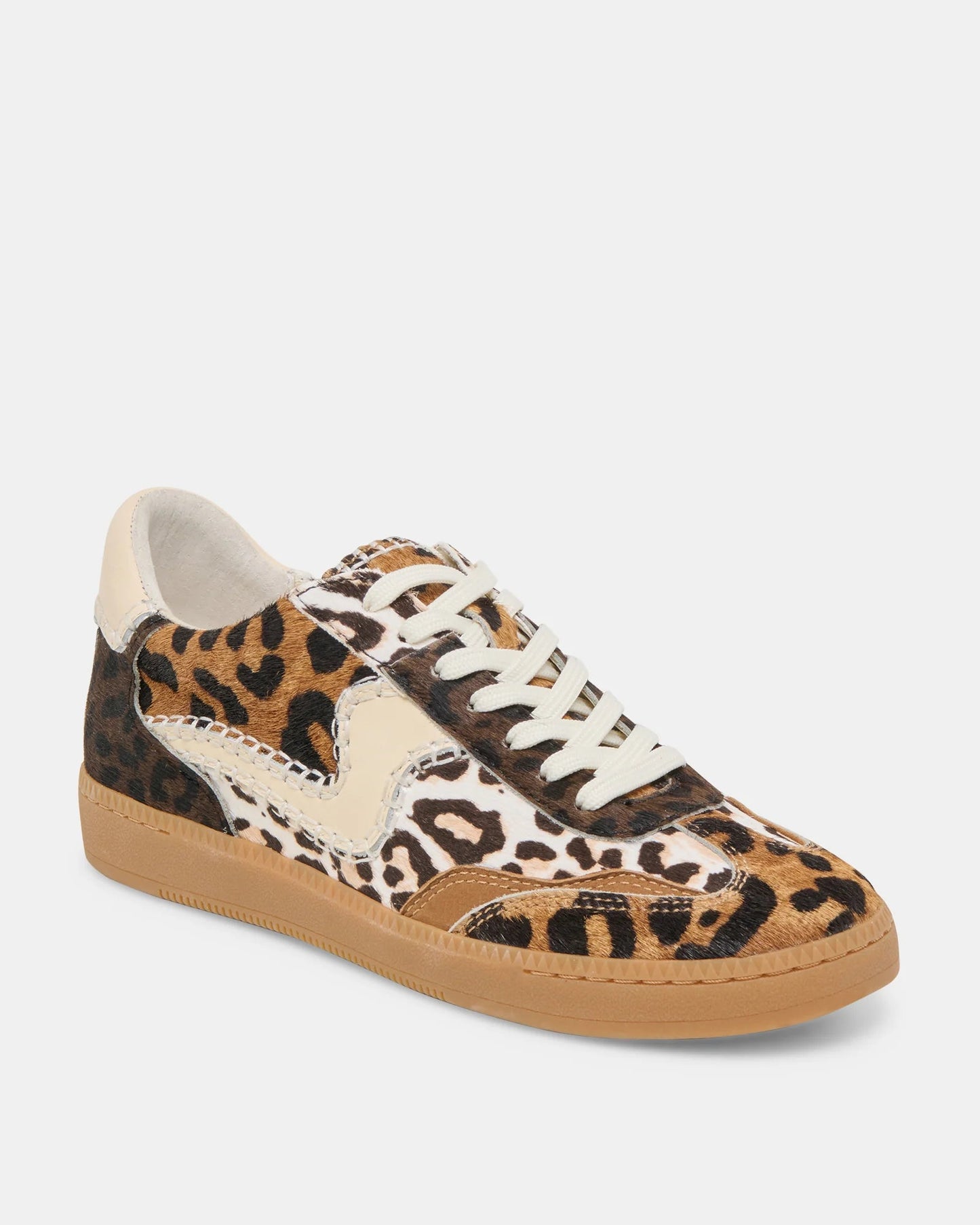 Dolce Vita Notice Stitch Sneakers | Leopard Multi Calf Hair
