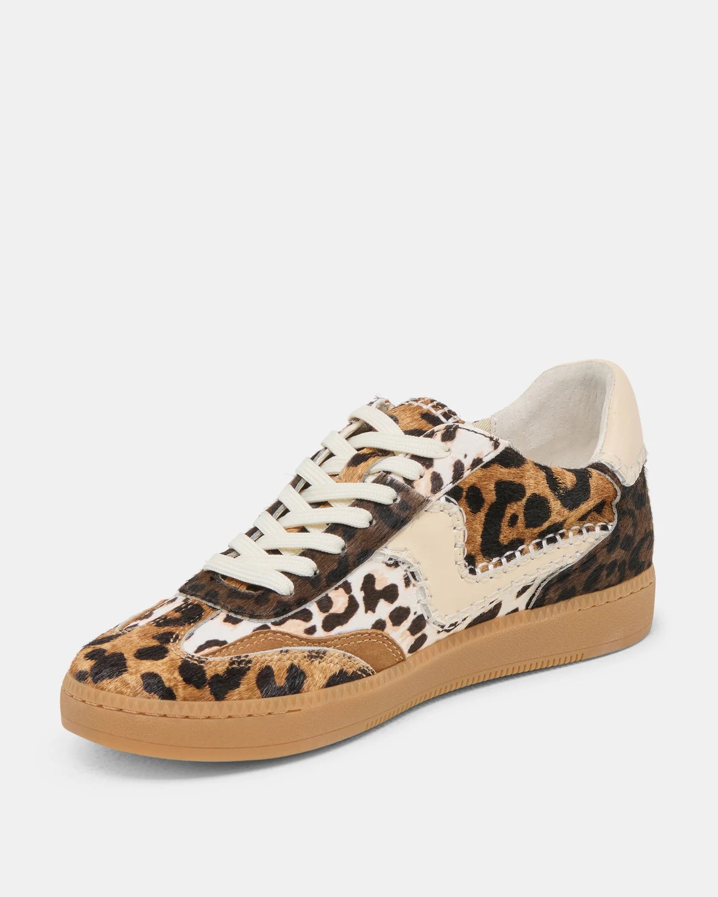 Dolce Vita Notice Stitch Sneakers | Leopard Multi Calf Hair