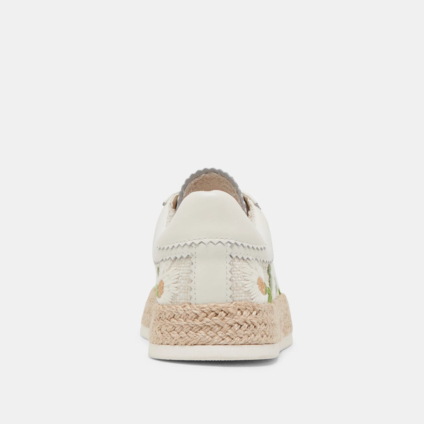 Dolce Vita Azalia Sneaker | White Floral Raffia