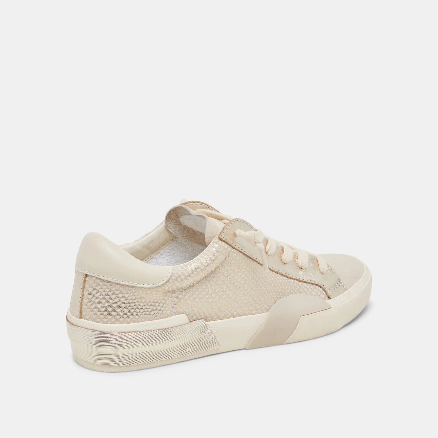 Dolce Vita Zina Sneakers | Champagne Embossed Leather