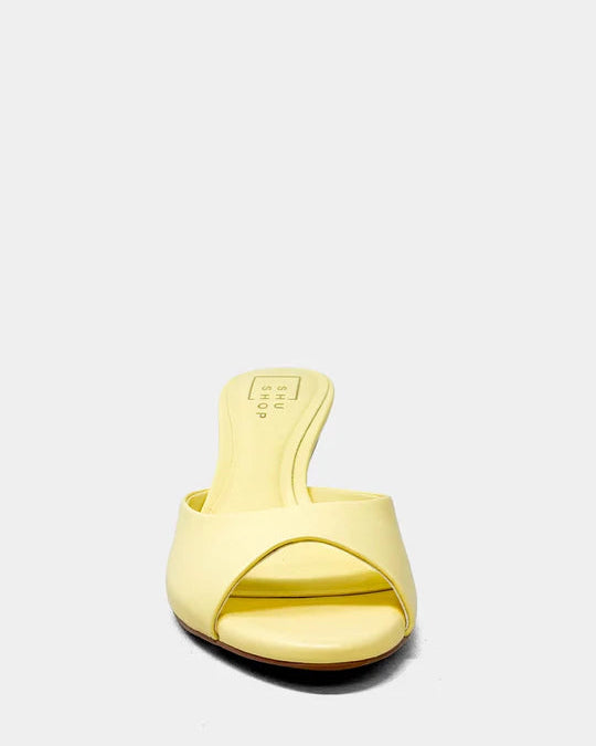 Shu Shop Elaine Heels | Yellow