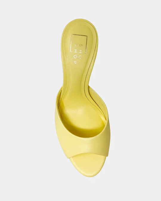 Shu Shop Elaine Heels | Yellow