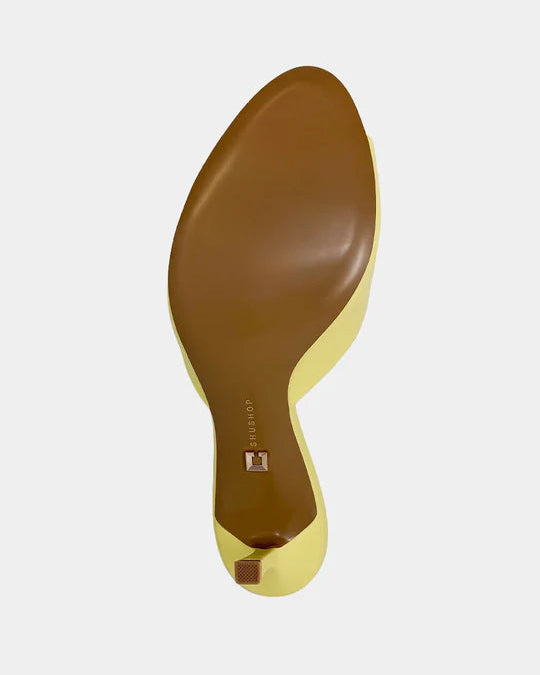 Shu Shop Elaine Heels | Yellow