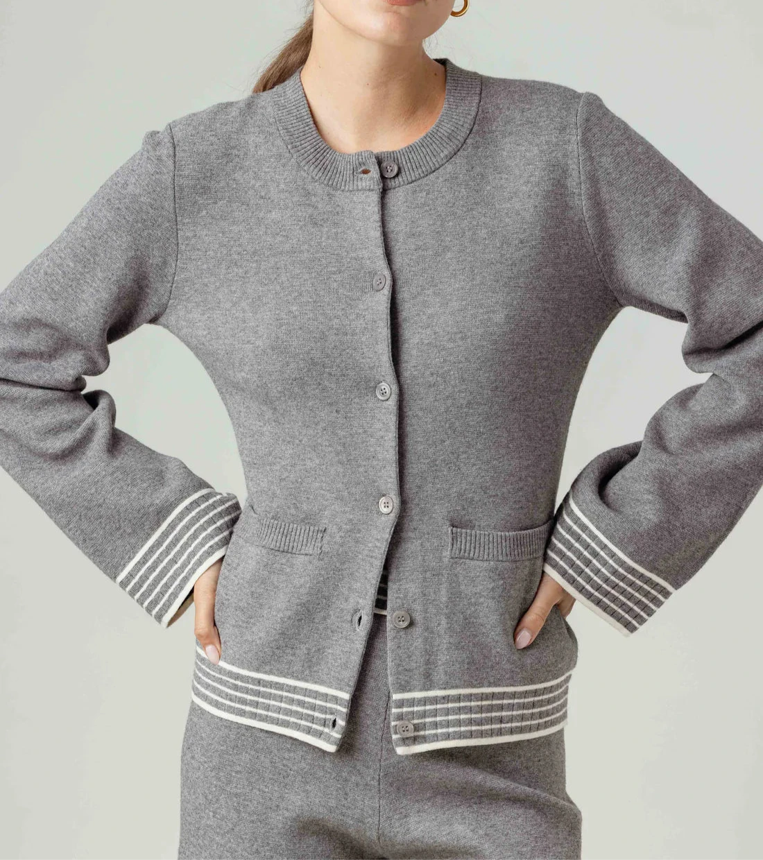 Sundays Elysia Cardigan | Graphite