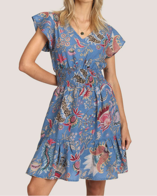 Dylan Laurel Ruffle Dress