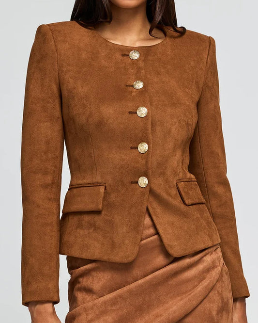 Generation Love Flynn Vegan Suede Jacket