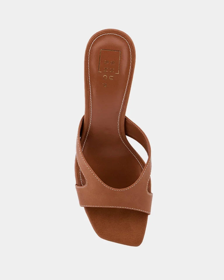 Shu Shop Fargo Heel | Brown