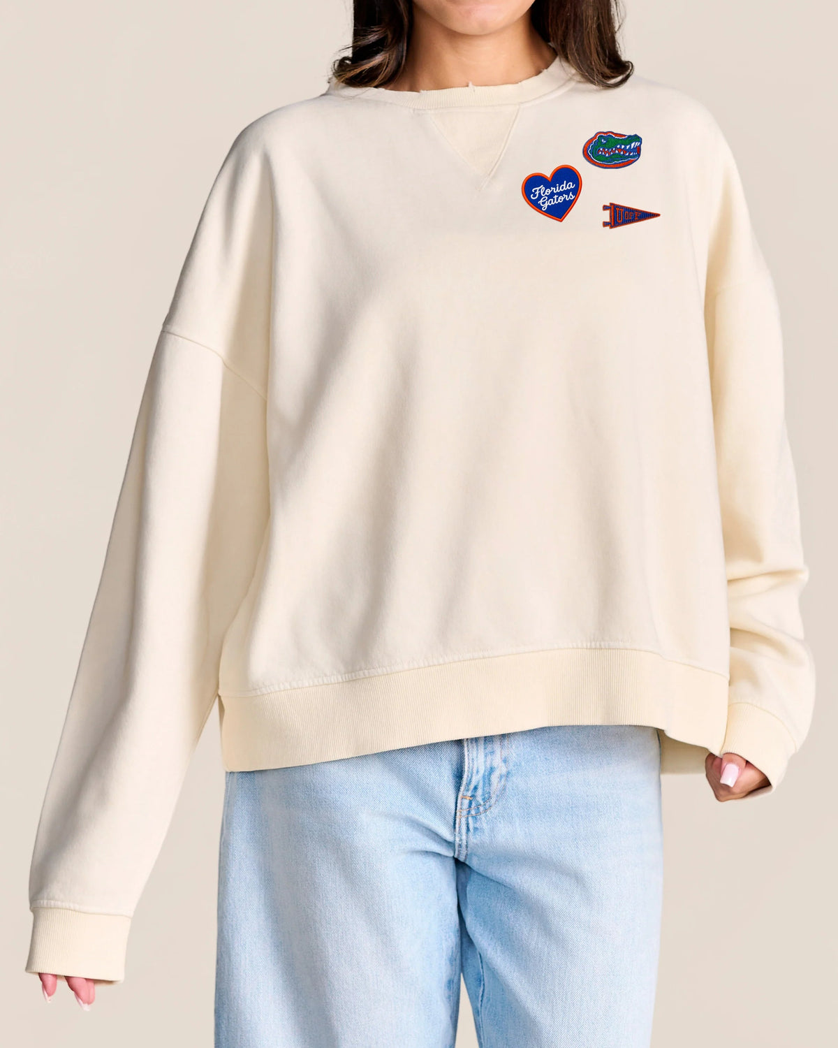 Stewart Simmons The Repeat Distressed Sweatshirt | Florida