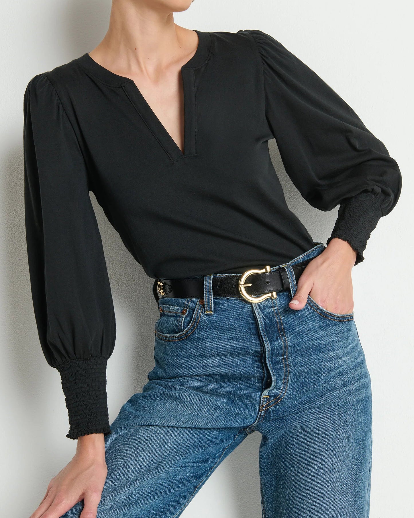 Nation Flora Tee | Jet Black
