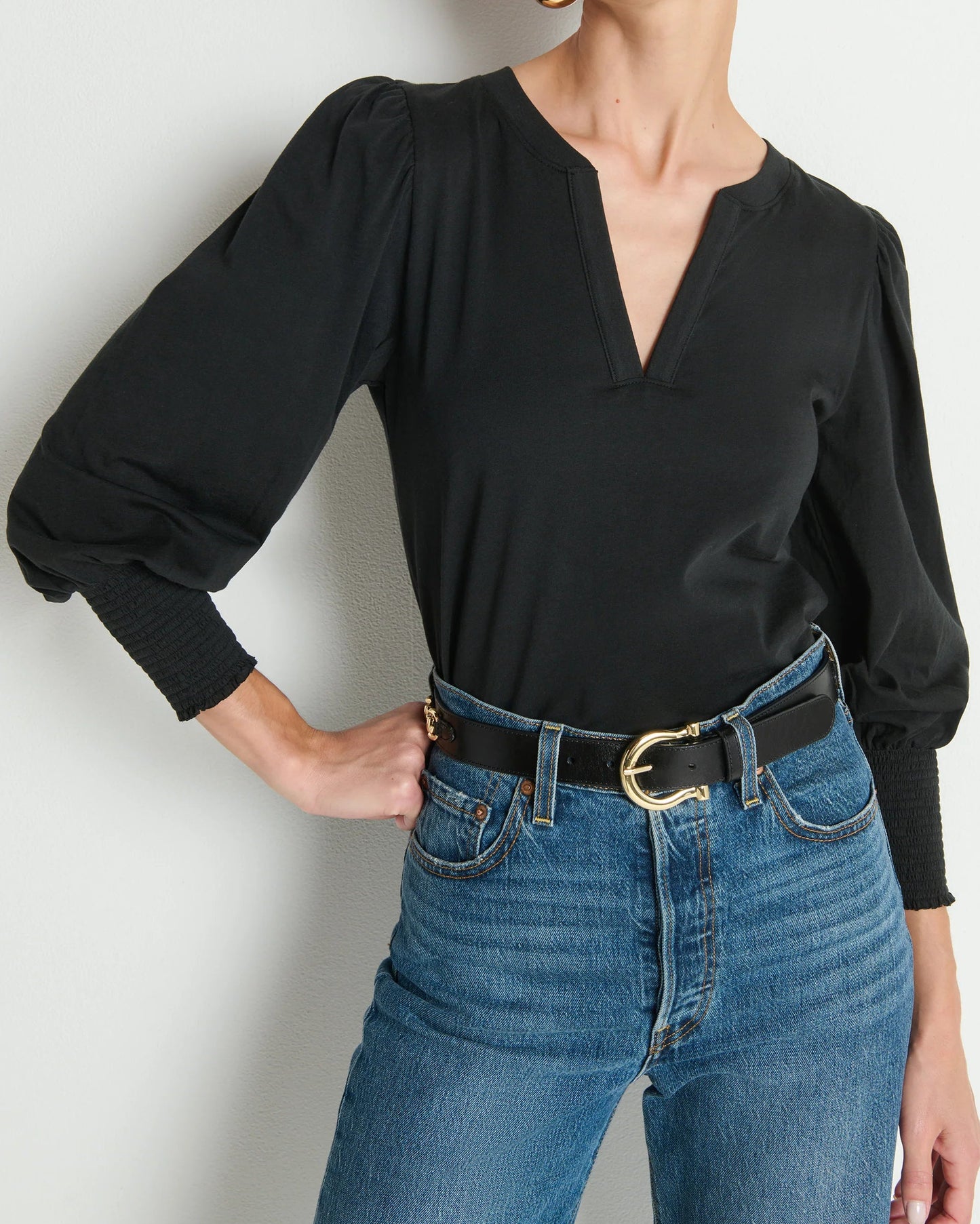 Nation Flora Tee | Jet Black