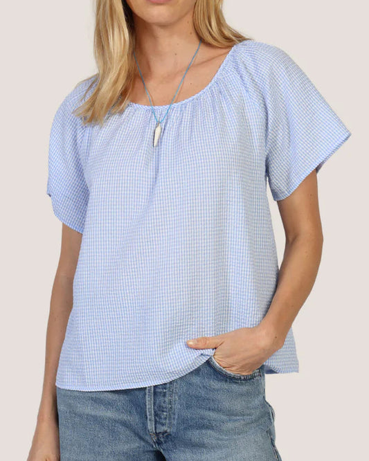 Dylan Parker Raglan Top | Blue