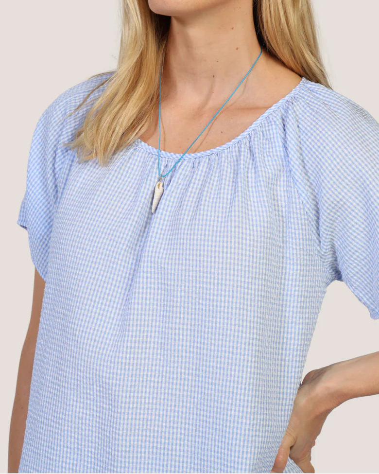 Dylan Parker Raglan Top | Blue