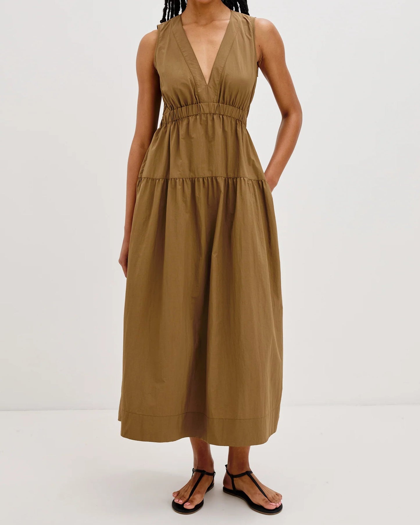 Rails Genevieve Dress | Sepia