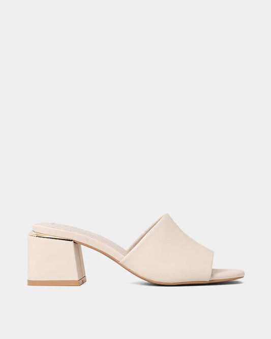 Shu Shop Glinda Heeled Sandal | Bone
