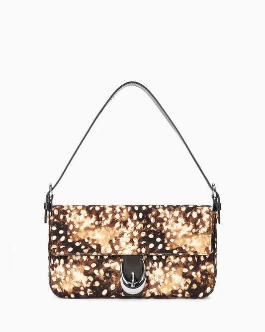 Staud Harlow Bag | Fawn Haircalf