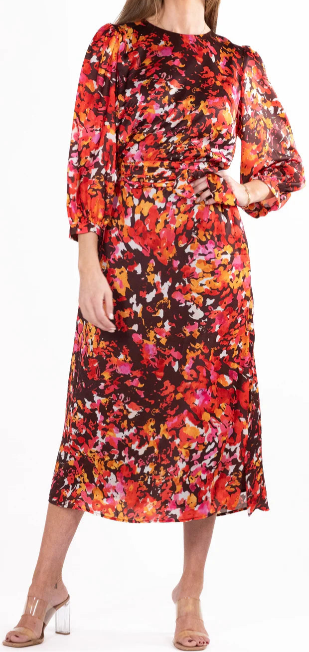 Willa Story Hazel Berry Maxi Dress