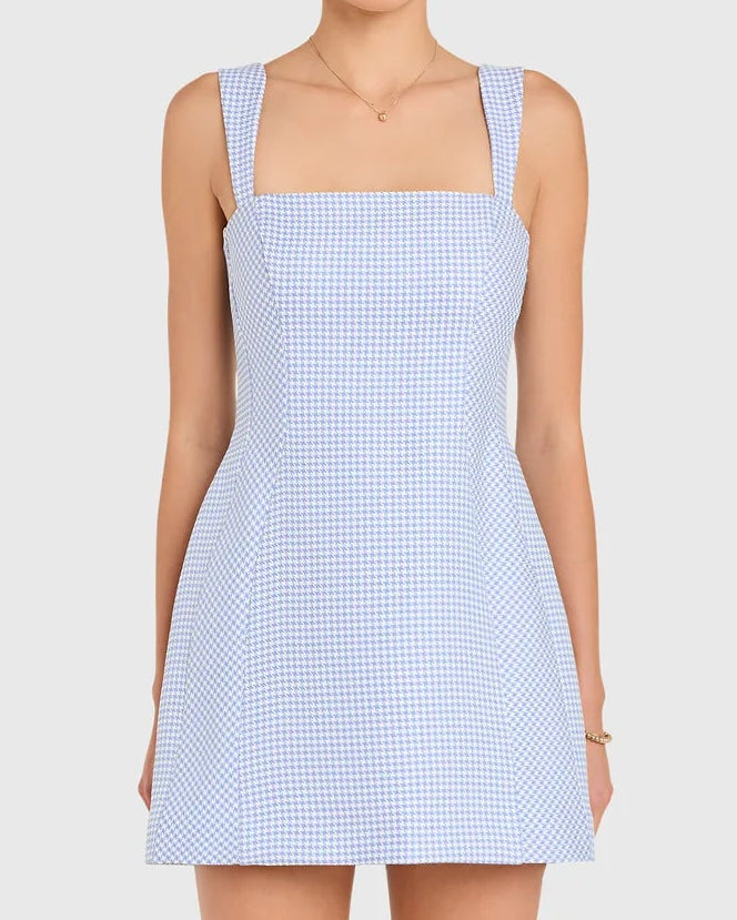 Amanda Uprichard Andreina Dress | Atlantic/Ivory