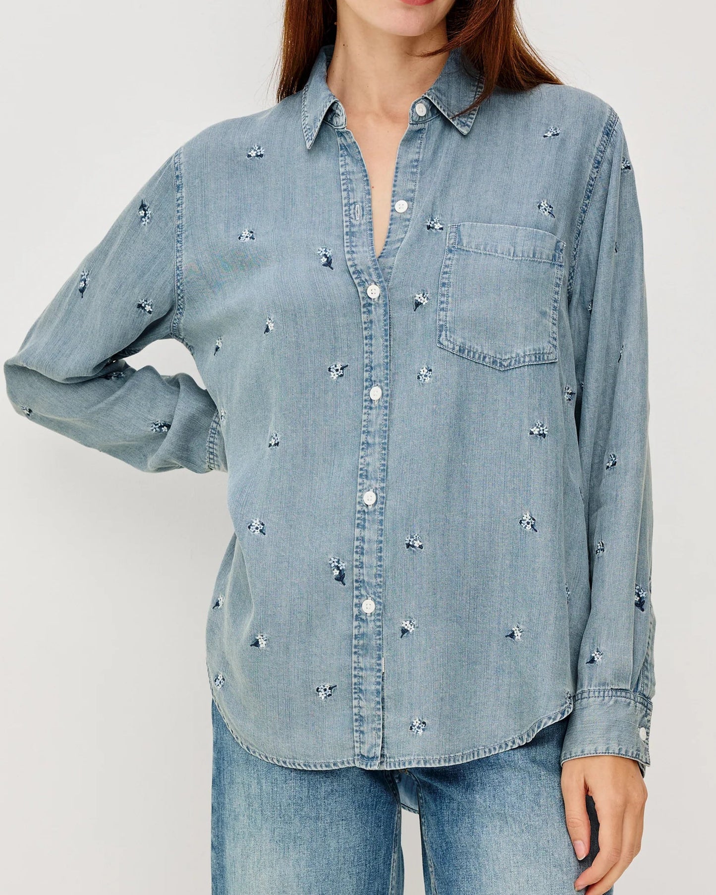 Rails Ingrid Shirt | Blue Blossoms