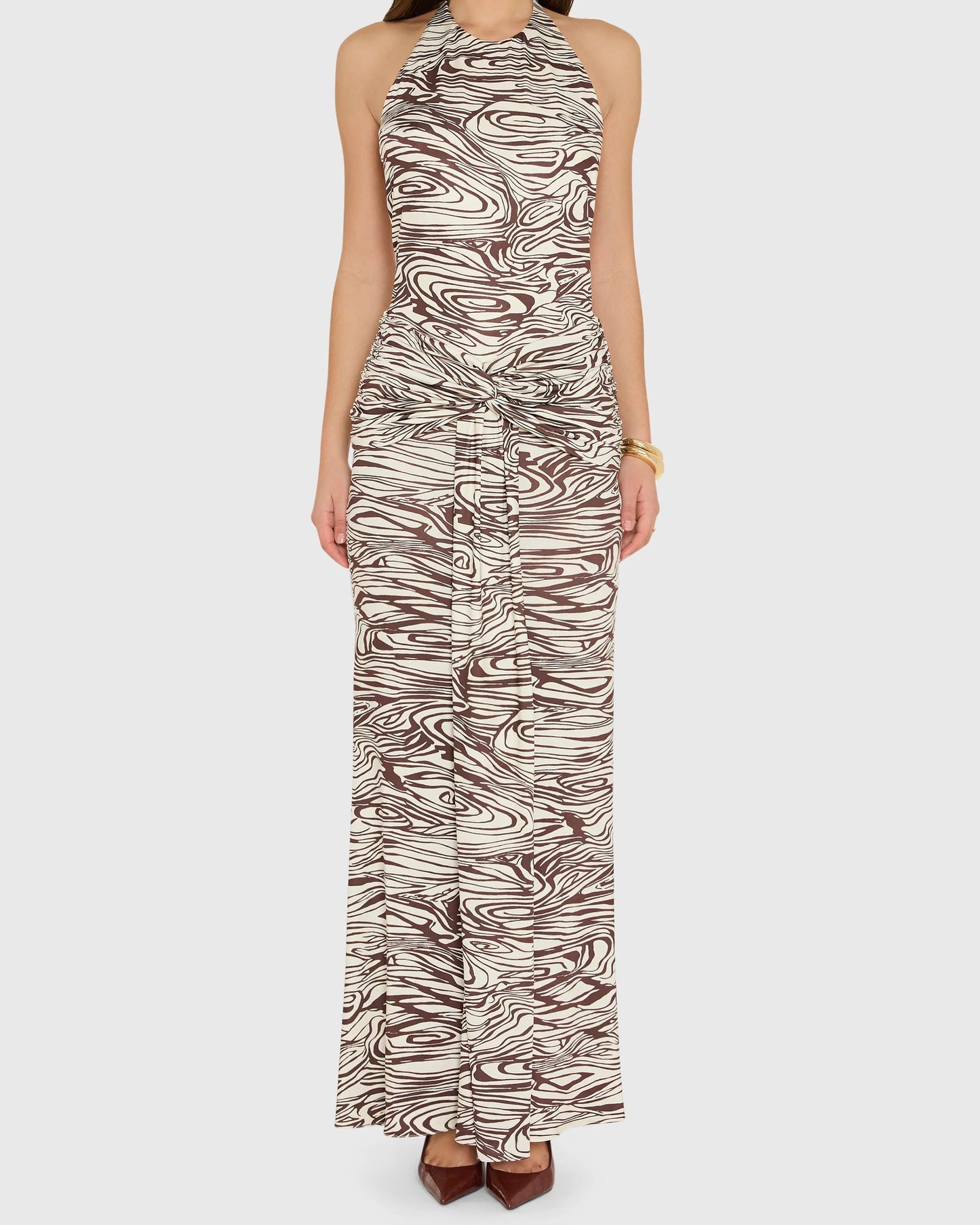 Amanda Uprichard Breana Maxi Dress | Aurora Print