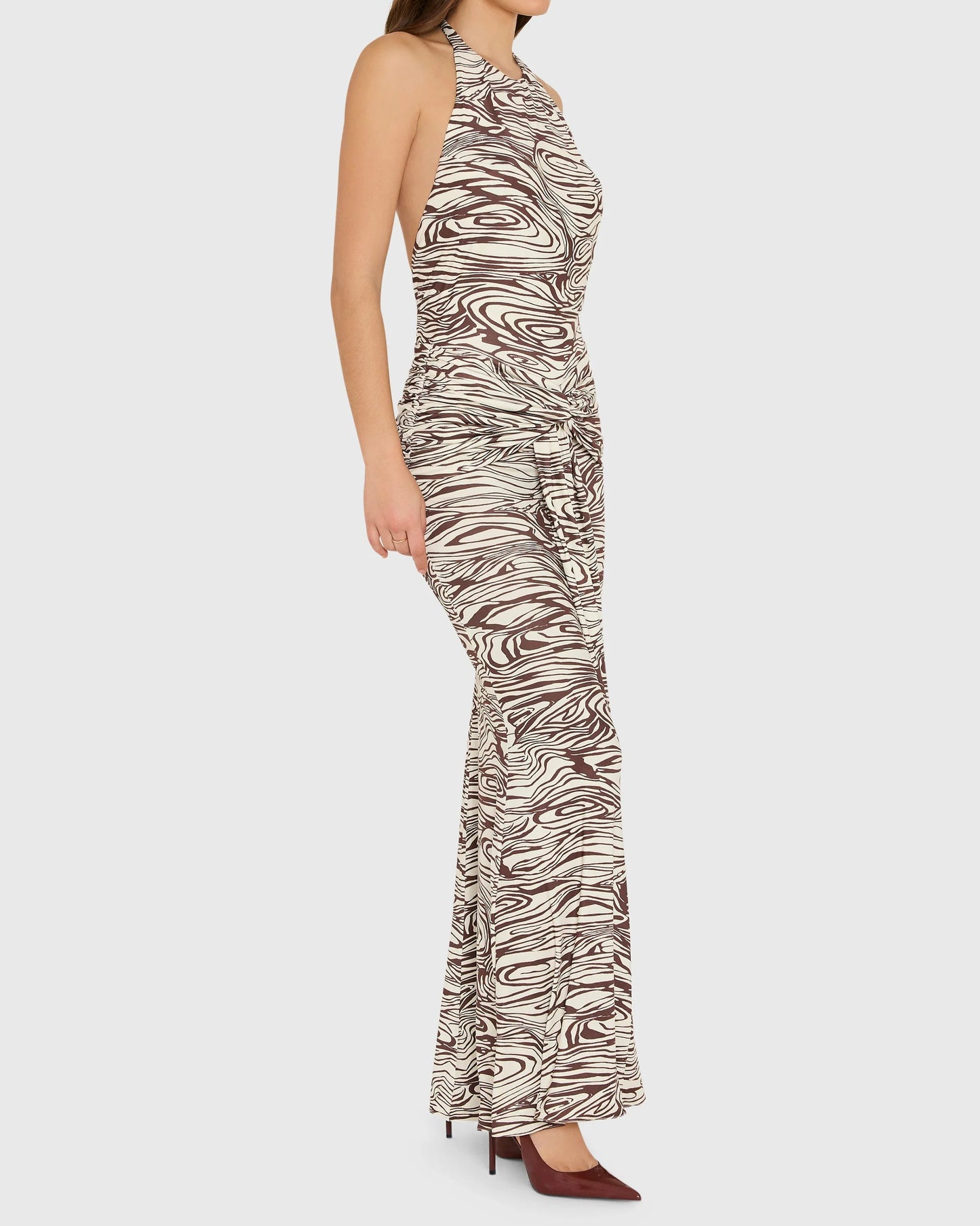 Amanda Uprichard Breana Maxi Dress | Aurora Print