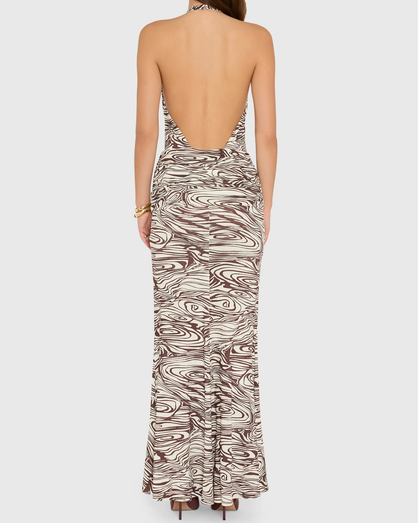 Amanda Uprichard Breana Maxi Dress | Aurora Print