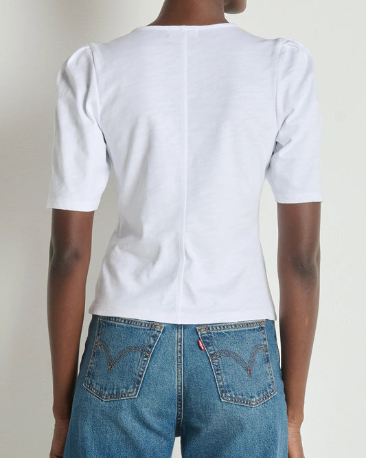 Nation Jen Button Up Blouse | Optic White