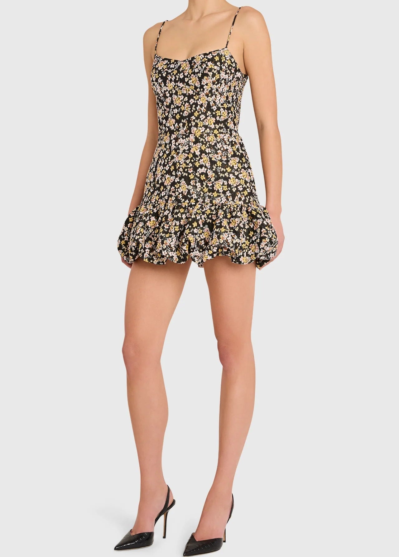 Amanda Uprichard Ivy Skort Bubble | Black Multi