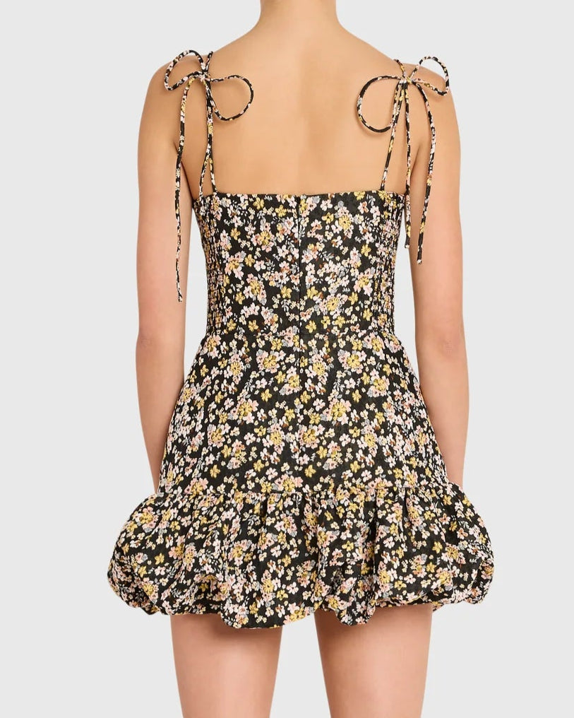 Amanda Uprichard Ivy Skort Bubble | Black Multi