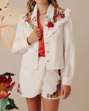 Love the Label Jocelyn Jacket | White