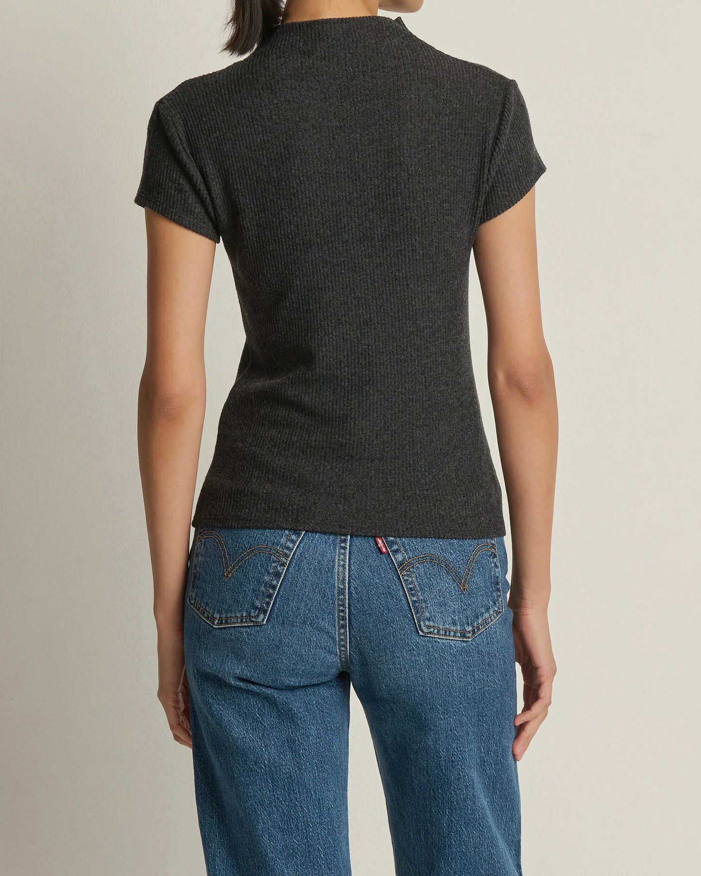 Nation Katie Top | Heather Charcoal