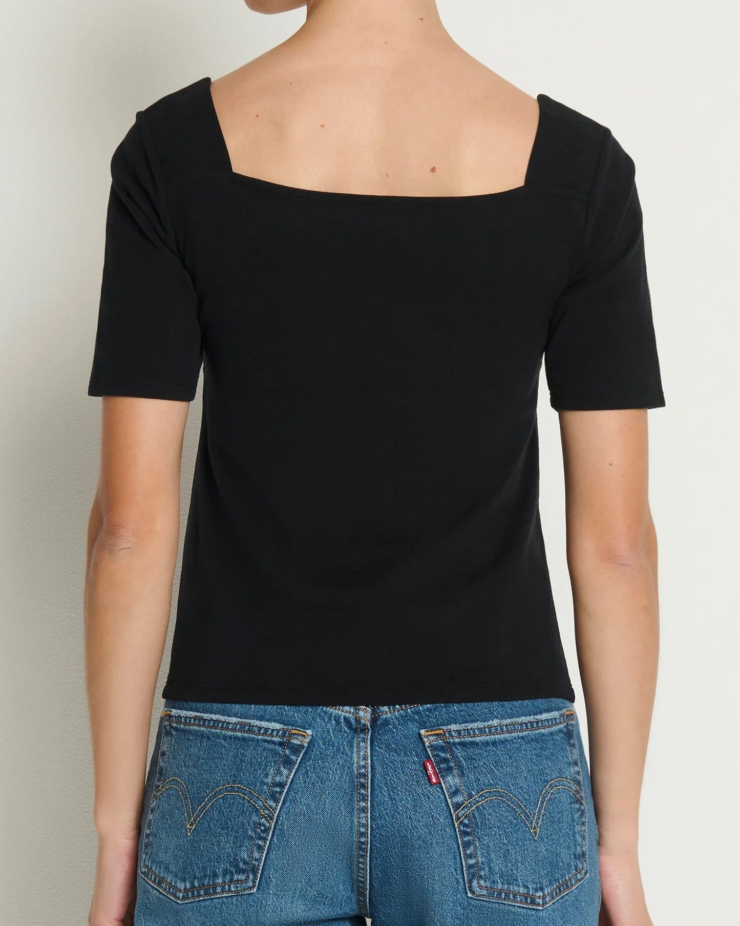 Nation Lana Twisted Top | Jet Black