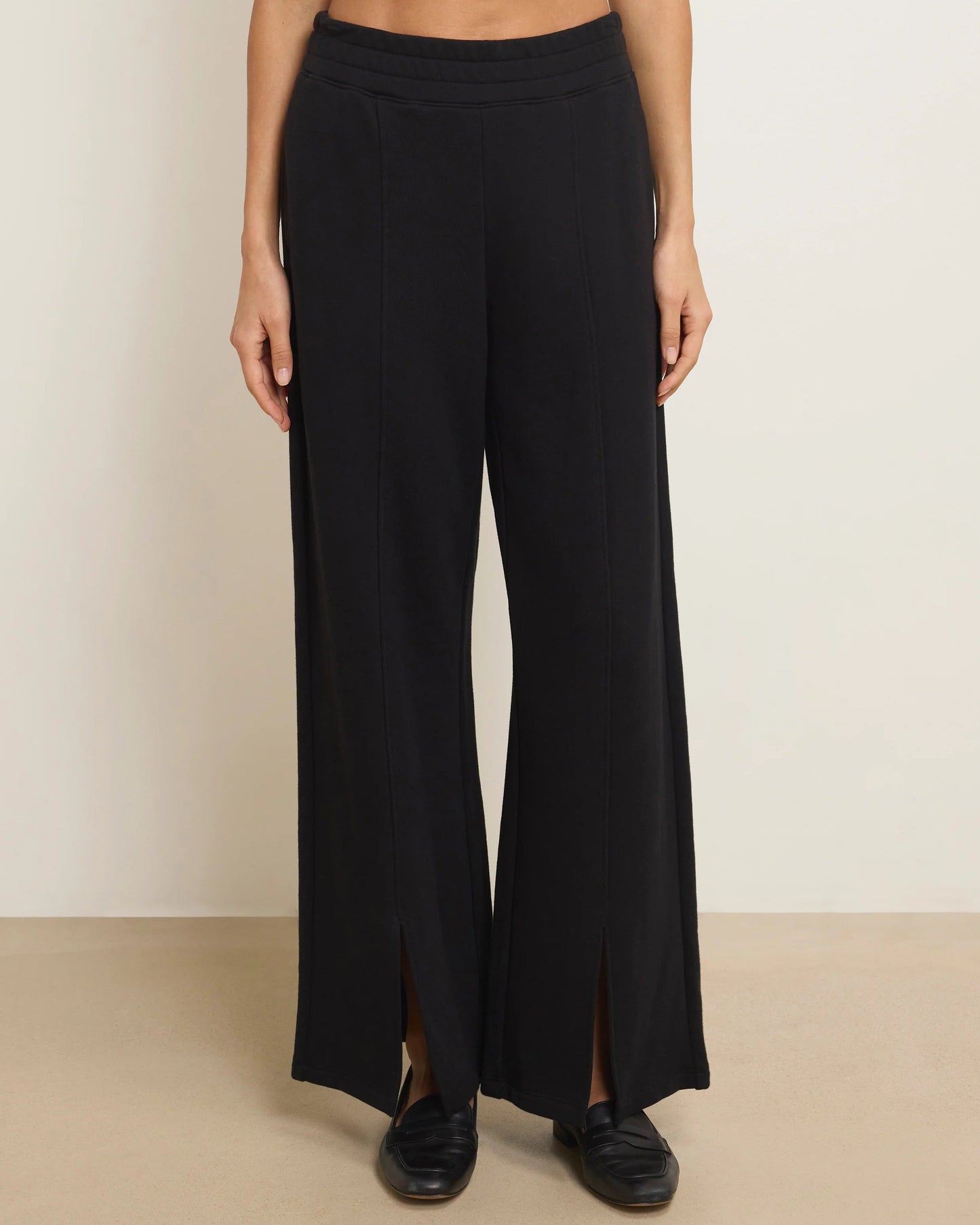 Nation Lincoln Knit Pant | Jet Black