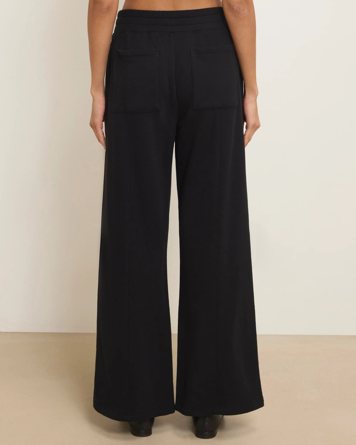 Nation Lincoln Knit Pant | Jet Black