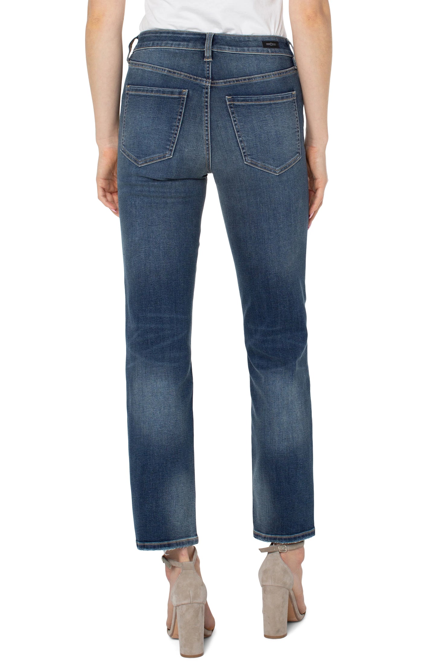 Liverpool Kennedy Straight Jeans | Oasis