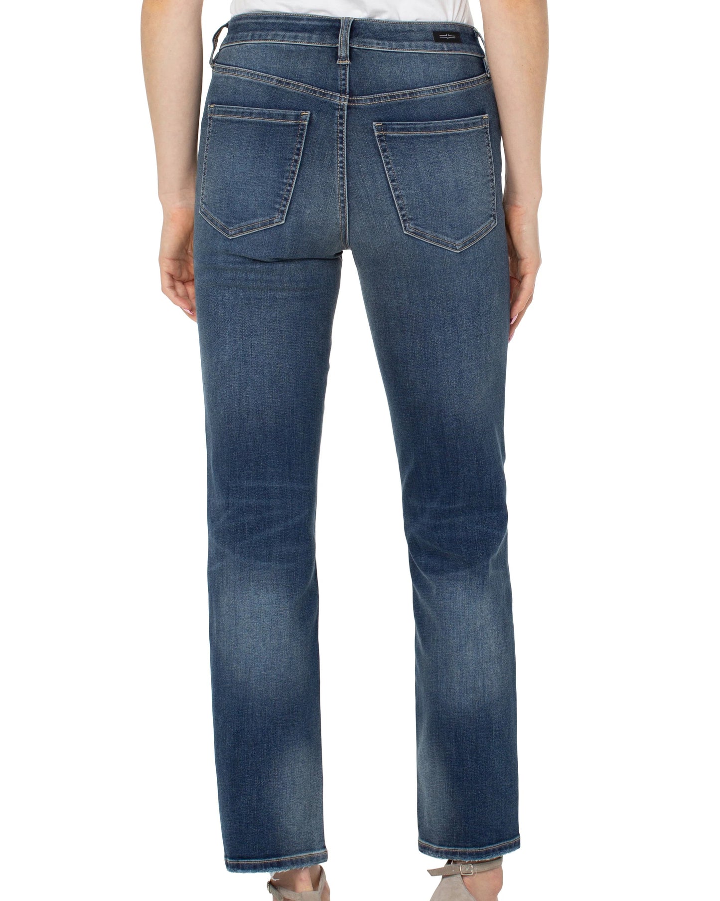 Liverpool Kennedy Straight Jeans | Oasis