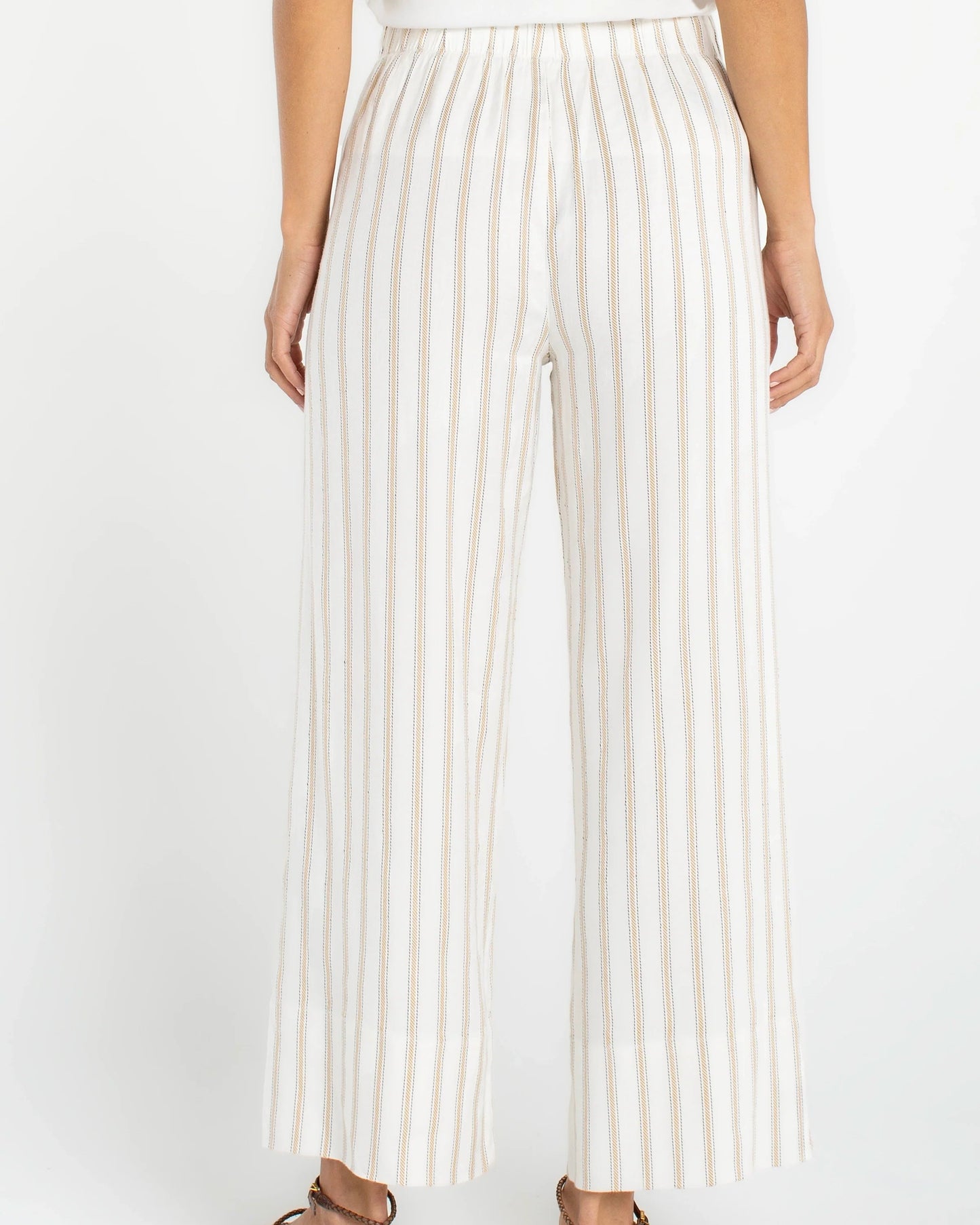 Liverpool Pull-on Wide Leg Crop Trouser