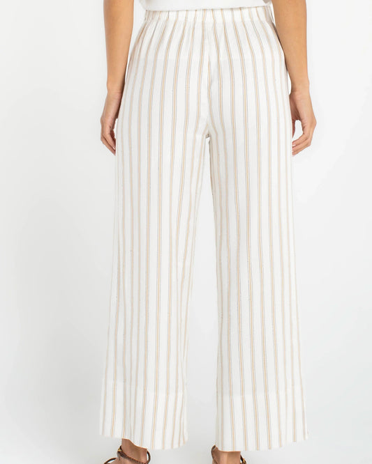 Liverpool Pull-on Wide Leg Crop Trouser
