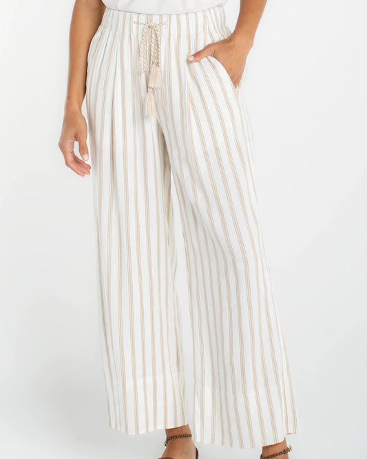 Liverpool Pull-on Wide Leg Crop Trouser