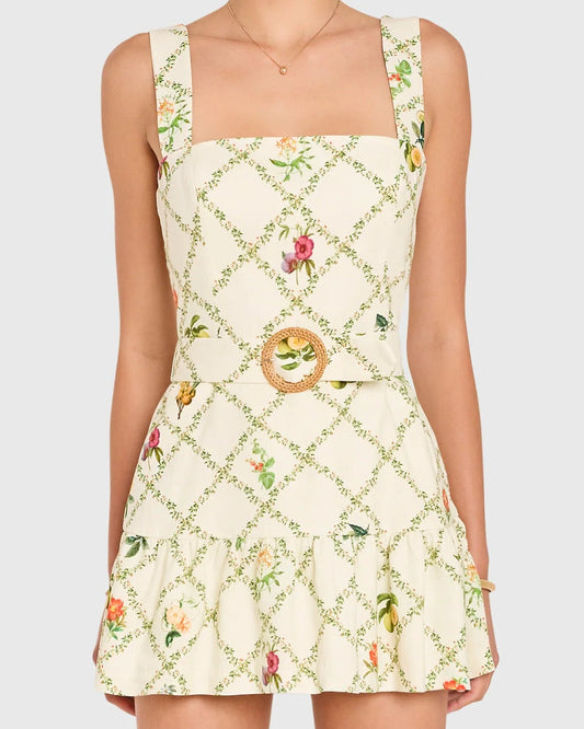 Amanda Uprichard Lena Romper | Trellis